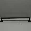 LANC 24 Inch Bath Towel Bar for Bathroom Wall Mounted, Matte Black Towel Hanger Square Towel Rack Stainless Steel Shower Towel Rail Towel Rod Kitchen Lavatory Hand Towel Holder, A8804MB-6P1