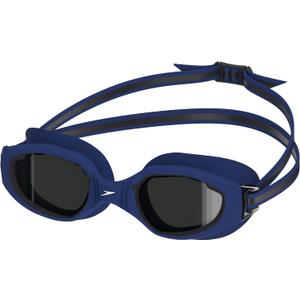 Speedo Unisex-Adult Swim Goggles Hydro Comfort (One Size, Mirrored Sodalite Blue/Silver Smoke)