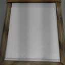 KAIWIN 100% Solid Wood Brown 11x14 Picture Frame 1 Pack Display Picture 8x10 with Mat, Rustic Wooden Photo Frames for Wall Mounting