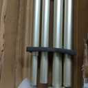 Heavy Duty Curtain Rods 72 to 144 Inches, 1 Inch Silver for Bedroom, Living Room, Patio, Kitchen, Adjustable With Classic Finials, Silver Finishing