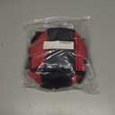 Lightweight Work Knee Pads for Men and Women with EVA Foam Padding, Adjustable Straps and Easy-Fix Clips  Perfect for Gardening, Light Construction and Comfort Work (RED)