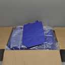 Windyun 200 Pcs Reusable Tote Bag Bulk 8 x 4 x 10 Inch Non Woven Shopping Bag with Handle Reusable Grocery Gift Tote (Blue)
