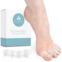 Mind Bodhi Toe Separators - Correcting Bunions and Restoring Toes to Their Original Shape - For Men and Women - Toe Spacers Bunion Corrector  Clear