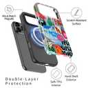 DorisMax for iPhone 17 Pro Max Case Cute, Preppy Trendy Floral Design