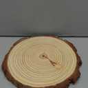 Craft County Wooden Pine Disc Rustic Crafting and Dcor 3.5 Inch Diameter - 38mm Thick, 1 Pack