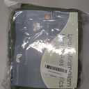 Linen Blend Green Curtains 78 Inches Long 2 Panels for Living Room Back Tab Pocket Light Filtering Sheer Privacy Olive Green Window Curtains Aesthetic Decor Muted Earthy Tone Drapery Bedroom