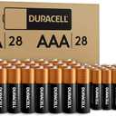 Duracell Coppertop AA + AAA Batteries, 56 Count (Pack of 1). Re-closable pack for easy access and organized storage.1 pack contains 28 Double A Batteries and 28 Triple A Batteries.