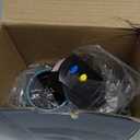 Conair Cord-Keeper Dryer with Folding Handle and Retractable Cord, 1875W Travel Hair Dryer, Ionic Technology, Teal (Blue)