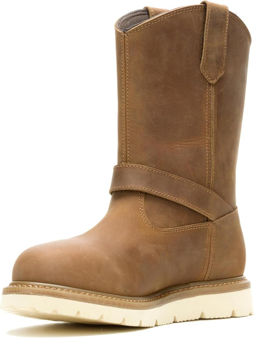 Harley-Davidson Footwear Mens Bryson Motorcycle Casual Boots Mid Calf - Black, 11.5, Brown