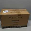 MALACASA Casserole Dishes for Oven, Porcelain Baking Dishes, Ceramic Bakeware Sets of 4, Rectangular Lasagna Pans Deep with Handles for Baking Cake Kitchen, White (9.4"/11.1"/12.2"/14.7"), Series