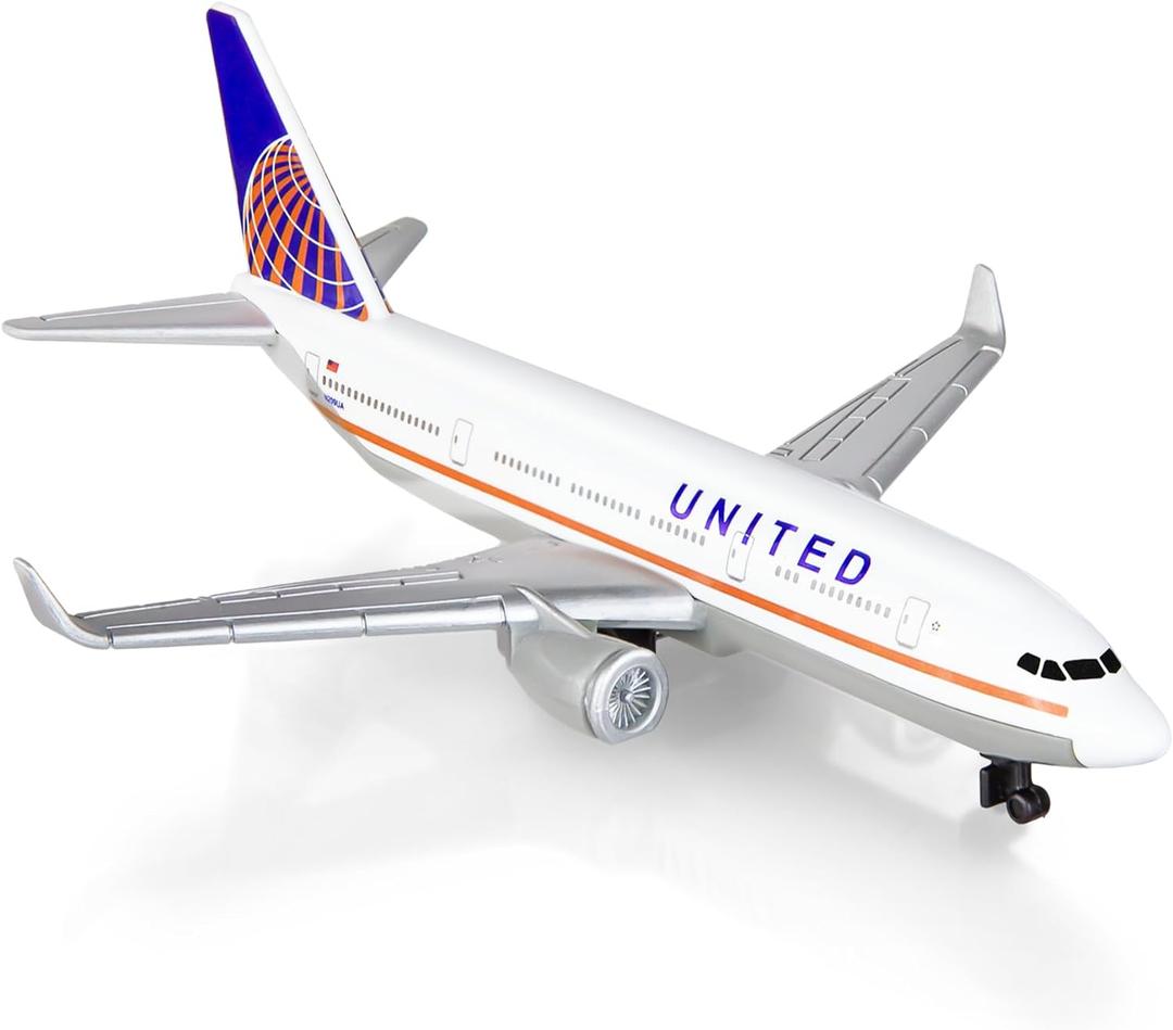 HANGHANG 1/400 United Plastic Airplane Model Suitable for Collections and Display