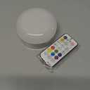 Magastar IP68 Rechargeable Shower Lights with Remote, 4400mAh Long Battery Life,400 LM,3CCT White & 16 RGB Colors,3 Timers,Waterproof Inside Shower Lamp or Bathroom, Bedroom, Party Mood Lighting