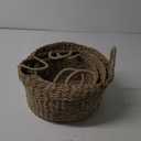Home Decor, Round Baskets Set Of 3