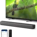 Philips B5109 2.0 Channel Bluetooth Soundbar - HDMI ARC, Dolby Digital Plus, DTS Virtual:X, Roku TV Ready, 120W Max Power, Dark Grey
