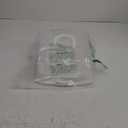 FEOOWV 2in1 Cupcake Carrier and Cake Keeper with Lid, Rectangle Pie Carrier,Large Portable Storage Container for Storing 12 Cupcakes or 1 Large Cake (White)