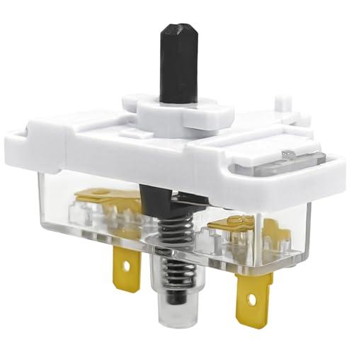 Earthtec Dryer Push-to-Start Switch WE4M416 Replacement for GE Hotpoint Dryer Start Switch Replaces WE4M352 WE4M367 1811209 AP4980900 PS3487190 AH3487190 EA3487190
