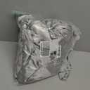 Vonty Satin Sheets Extra Deep Pocket King Size Sheets - Cooling & Silky Satin King Sheets Set with 18-24 Inch Deep Pocket, Silver Grey Satin Bed Sheets Fit Up to 24" Deep Matress - 4 Piece