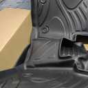 Floor Mats for Honda Civic 2016-2021, All Weather Floor Mats Trunk Cargo Liner and Door Sill Guards Accessories, Full Coverage Set