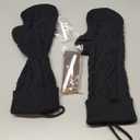 Zubebe 2 Sets Christmas Stockings Xmas Knitted Stockings Kit 18 inch Large Knit Xmas Stocking Metal Stocking Holder and Name Tags with Marker Pen for Family Holiday Xmas Party Fireplace (Black)