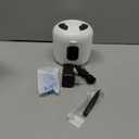 Newelkin 2025 Ultrasonic Retainer Cleaner- 45KHz 25W Portable Denture Cleaner with Drying Function and Removable Inner for Dentures, Mouth Guards, Aligners, Jewelry and More, White