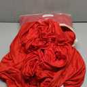 10 ft x 20 ft Wrinkle Free Red Backdrop Curtain for Parties, Polyester Photography Backdrop Drapes for Birthday Party Baby Shower, Thick Background Curtain for Backdrop Stand, 4 Panels 5 ft x 10 ft