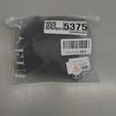 ZAFUL Women's Two Piece Lace up Bandeau Swimsuit Textured Strapless Bikini Top with High Waist Cheeky Bottom Bathing Suit Black, L US 6