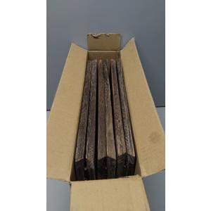 HarcoHome Wood Christmas Tree Collar, 31.5" Hexagon Christmas Tree Base Cover, Handcrafted Natural Wooden Christmas Tree Ring, Vintage Weathered Tree Skirt, Rustic (Archaize)