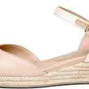 DREAM PAIRS Women's Closed Toe Elastic Ankle Strap Espadrilles Wedge Sandals Size 11