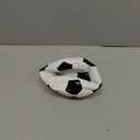 Soccer Ball Size 2,3,4,5 with Pump Needle Classic White Black Thicker PU Tight Weaved Suitable for Youth Boy League Game Trainning Practice or Gift