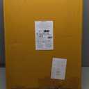 Amazon Basics Classic Foldable TV Dinner Tray Table with Storage Rack, 14.6 L x 19 W x 26 H inch, Natutral, 4-Pack