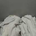 Pinch Pleated Curtains 100% Blackout Linen Curtains 95 Inches Long for Bedroom Living Room, Natural Memory Trained Thermal Insulated Room Darkening Window Pleat Drapes with Hooks, 2 Panels, 40"Wx95"L