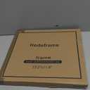 Double CD Frame with Double CD Booklet, Frame 2 CDsCD Music Display Frame for Disc and CD Box, Signed CD Frame Display Case with Real Glass for Wallmount (Double Black Mat)