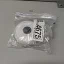 MJMP Curtain Pleating Tape 10 Yards White British Style, Perfect for Making Home Decor Projects.(10 Yards 1 Inch)