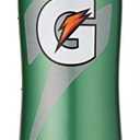 St. Jude Green Wax Candle And Gatorade Contour Style Squeeze Water Bottle, Green, 28 ounce