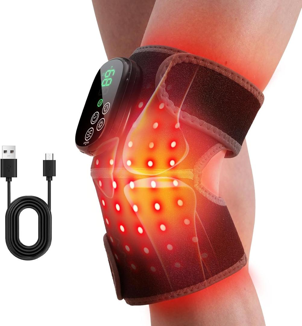 Heating Pad for Knee Birthday Gifts (Red Light+Heat)