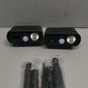 Deer Repellent Devices Outdoor for Plant, Solar Ultrasonic Animal Repellent for Yard, 2 Pack