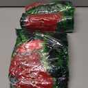 Christmas Garland with Red Bows,Artificial Greenery Pine Garland Decor for Mantle Stair Fireplace Home Party Decoration…