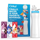 Cirkul® 22 oz. White Stainless Steel Bottle Starter Kit