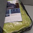 Drewin Weighted Blanket Queen Size 15 lbs, Dual Sided Soft Fuzzy Jacquard Sherpa Bed Blankets with Ceramic Beads, Ultra Fuzzy and Thick Winter Weighted Blanket, 60 x 80 inches, Grass Green