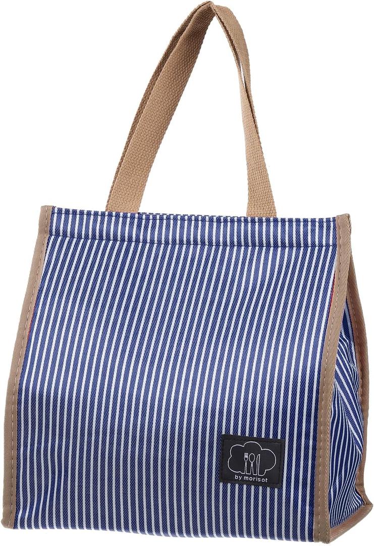 PATIKIL Insulated Lunch Bag, Oxford Cloth Waterproof Lunch Tote Bag Thermal Portable Lunch Box Food Container for Work Office Picnic Outdoor, 9.45"x5.91"x8.66", Blue PATIKIL Insulated Lunch Bag, Oxford Cloth Waterproof Lunch Tote Bag Thermal Portable Lunch Box Food Container for Work Office Picnic Outdoor, 9.45"x5.91"x8.66", Blue
