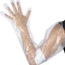 Sosation 50 Pcs Waterproof Arm Cast Cover for Shower Bath, Arm Cast Sleeve Protector, Adult Long Cast Bandage Protector Bag Covers for Shower Broken Wound Wrists Elbow(35.4 Inch)