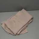 Sun Zero Easton Energy Saving Blackout Grommet Curtain Panel, 40" x 84", Blush Pink