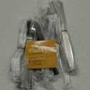 45-Piece Silverware Set Flatware Cutlery Set Service for 8, Durable Stainless Steel Tableware in Ergonomic Design Size and Weight, Kitchen Utensil Sets with Steak Knives, Rust-proof, Dishwasher Safe