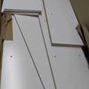 Furinno LUDER Book Shelf, 5-Cube Bookshelf, Reversible Bookcase, 9.4 x 19.5 x 31.5, Easy Assembly, for Living Room, Bedroom, Home Office, White