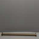 Ivilon Tension Curtain Rod - Spring Tension Rod for Windows or Shower, 54 to 90 Inch. Warm Gold