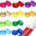 20 Yard Self Adhesive Sew on Hook and Loop Tape Sticky Fastener Nylon Fabric Tape for DIY Craft Interlocking Sewing Fasteners, 3/4''Wide, 10 Colors