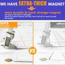 Mag-Fancy Magnetic Dry Erase Calendar for Refrigerator or for Wall -Versatile- Monthly Whiteboard Calendar with Daily Goals Tracker