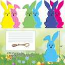 Easter Decorations Outdoor, 6 PCS Easter Bunny Yard Signs with Stakes, Happy Spring Yard Lawn Decor, Spring Props Party Supplies