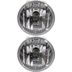 CarLights360: For Ford Escape Fog Light 2010 2011 2012 Driver and Passenger Side | Pair | w/Bulbs | DOT Certified FO2592231