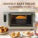 KITESSENSU Carbon Steel Pullman Loaf Pan with Lid, 1 lb Dough Capacity, Black, Non-Stick, Bread and Toast